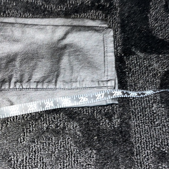 Pretty LittleThing Black 5 Pocket Coated Skinny Jeans 10. Excellent condition. - Picture 8 of 8